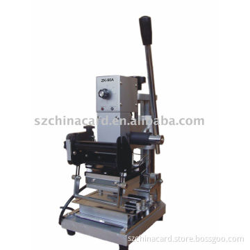 Mannual Hot stamping tipper foil machine
